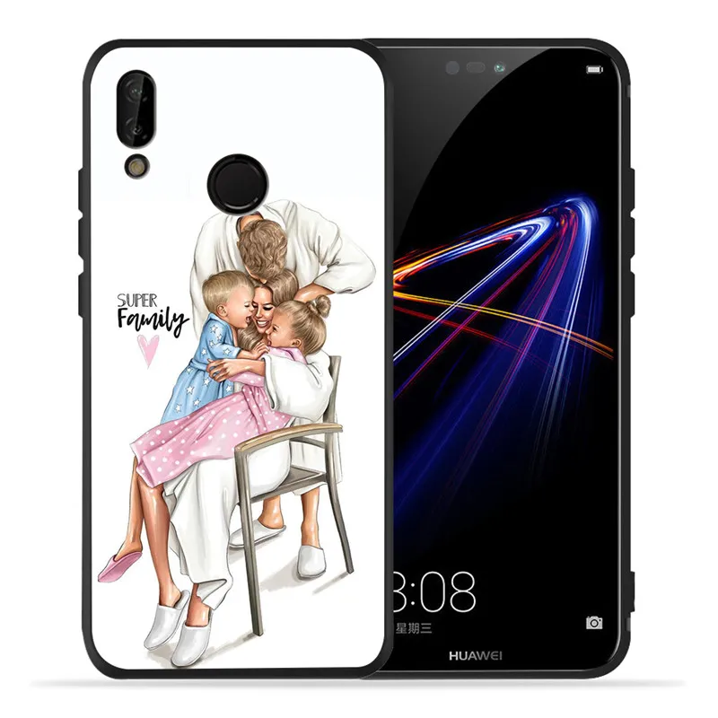 H1417 Роскошный чехол для huawei P8 P10, P20, P30, mate 10, 20, V20, Honor 8, 8X, 8C, 9, 10 Lite Plus, Pro, чехол, Coque Etui Funda, милый - Цвет: H1417