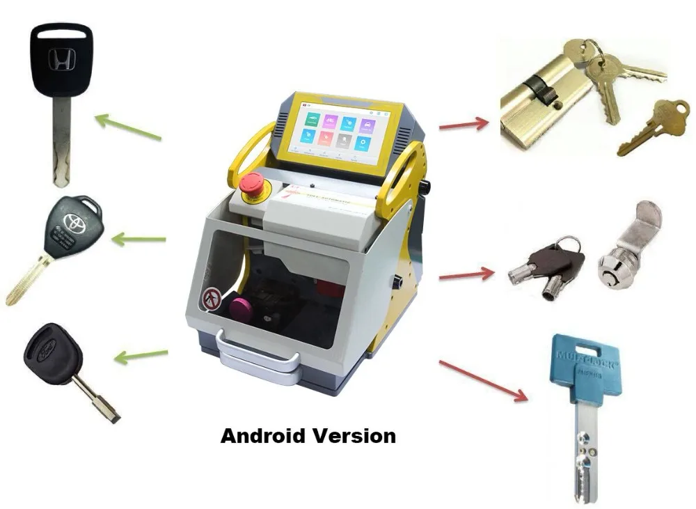 Kukai Android Version SEC-E9 Automatic Key Cutting MachineWith FO19 LDV Clamp SN-CP-JJ-06 Locksmith Tools Suppliers 2021 | Инструменты