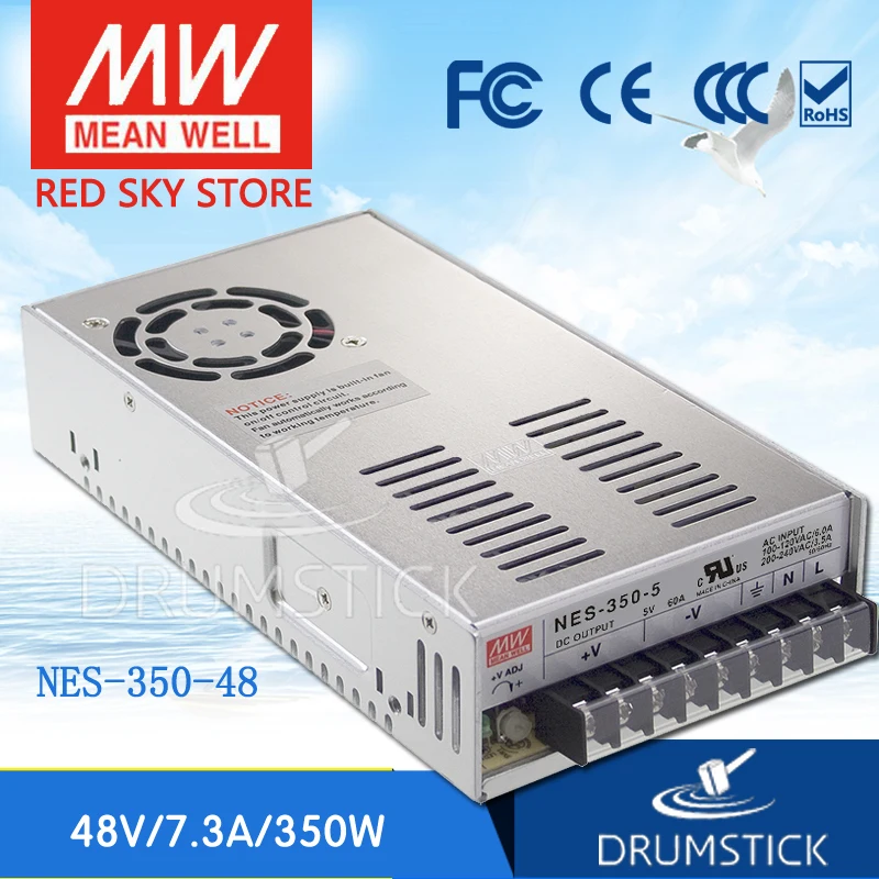 

prosperity MEAN WELL NES-350-48 48V 7.3A meanwell NES-350 350.4W Single Output Switching Power Supply
