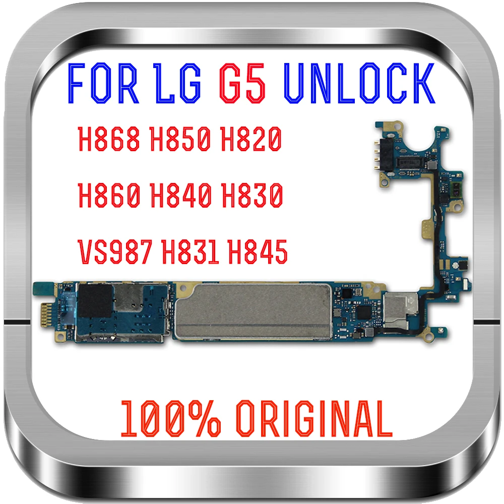 Материнская плата для LG G5 оригинальная материнская H868 H850 H820 H860 H840 H830 VS987 с