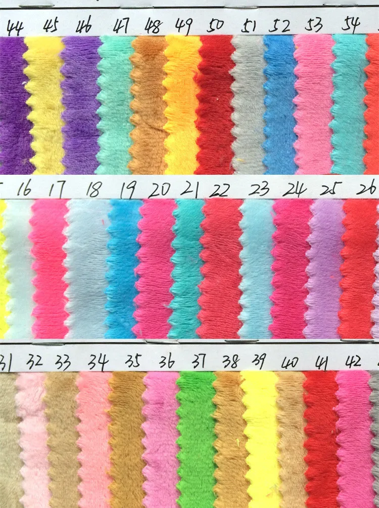 330 г/ярды экологически чистый ультратонкий супер мягкий бархат различных цветов