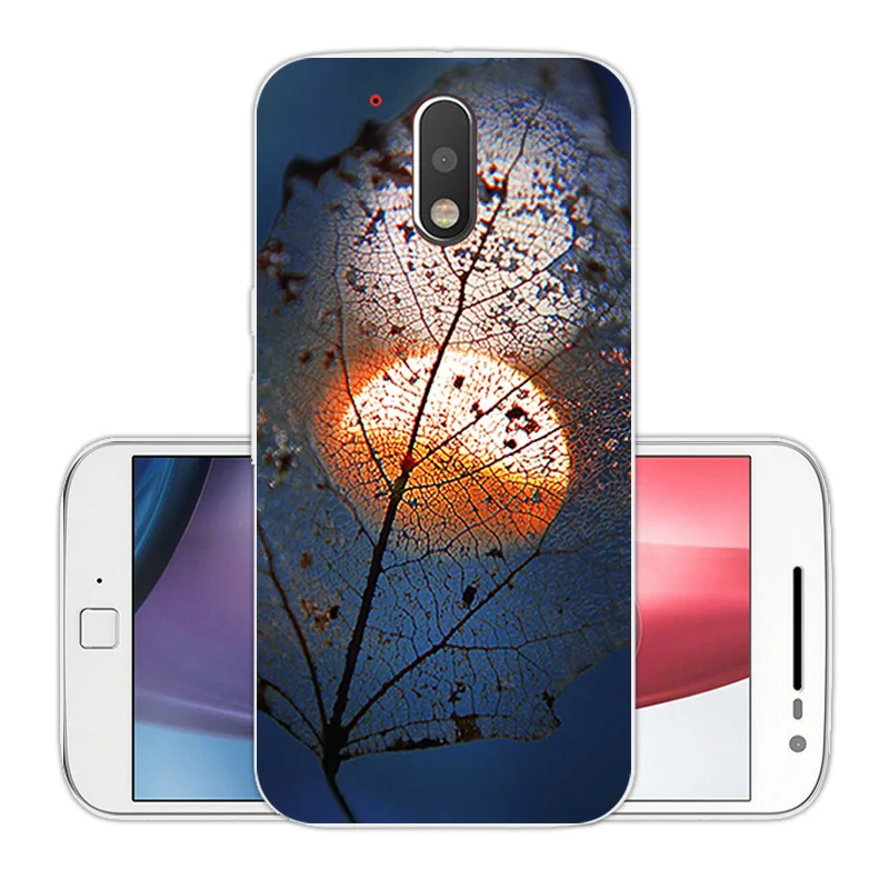 5 дюймов для Motorola Moto G4 плюс чехлы телефонов ТПУ Прозрачный кремния мягкая телефон