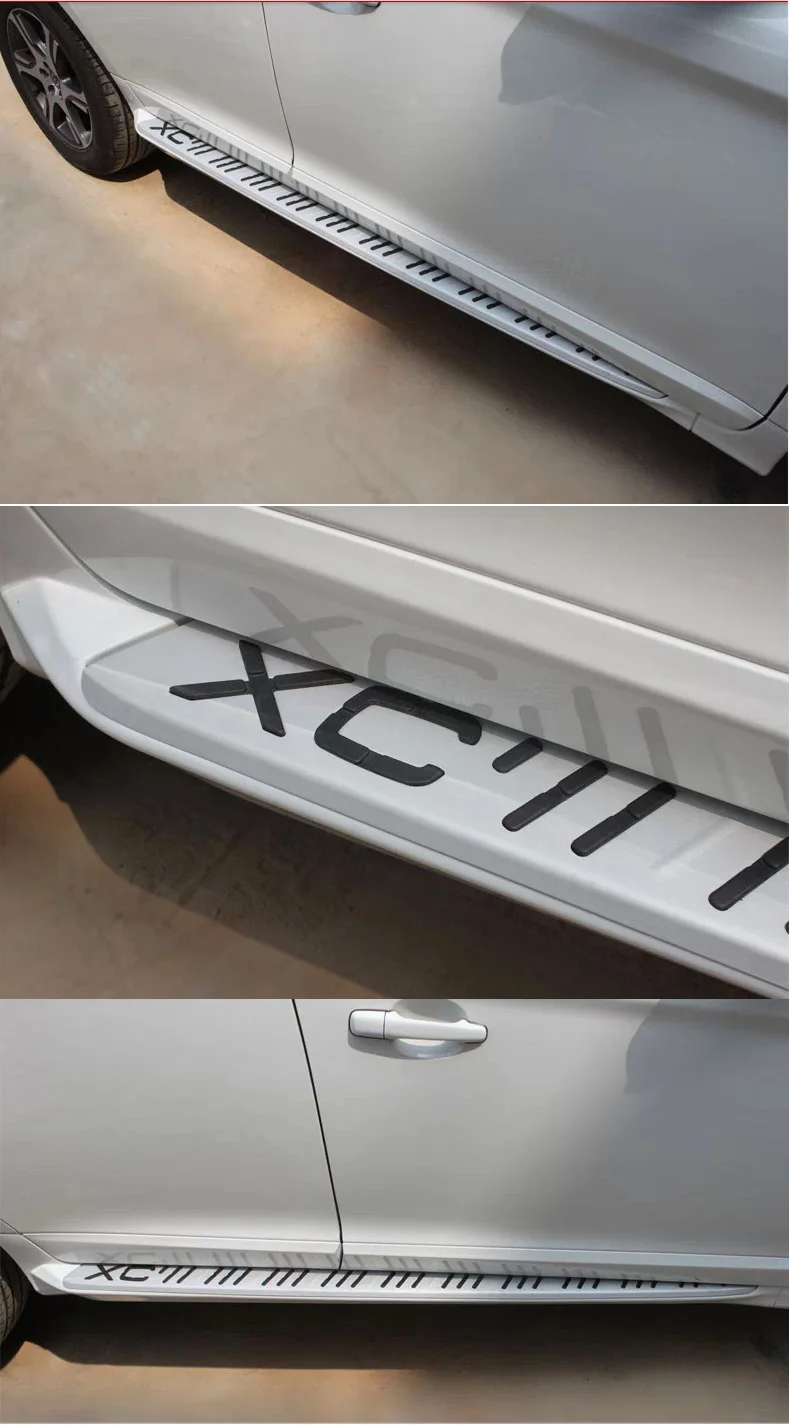 Боковая ступенчатая боковая панель педали для Volvo XC60, 12 цветов, ISO9001 качество, алюминиевый сплав