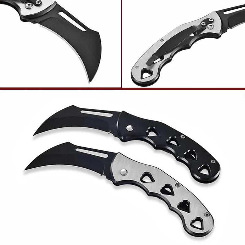 Мини Портативный нож складной кемпинг тактическое складное карманное кольцо на