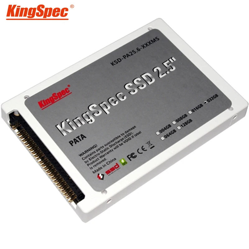 KSD PA25.6 064MS Kingspec 2 5 дюйма PATA hd ssd 64 Гб MLC Твердотельный диск флэш накопитель 60 ГБ IDE HDD