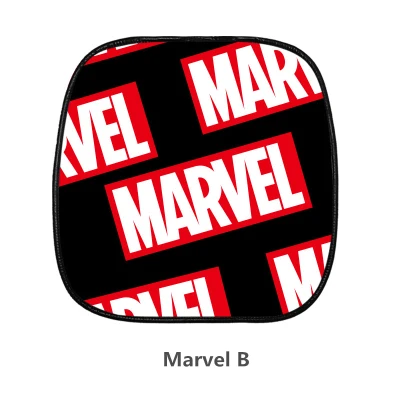 1 шт marvel мультфильм чехол-протектор на автомобильное сиденье Мстители Железный человек Капитан Америка Человек-паук Мягкий Плюс авто подушка для автомобиля стул - Название цвета: Marvel B