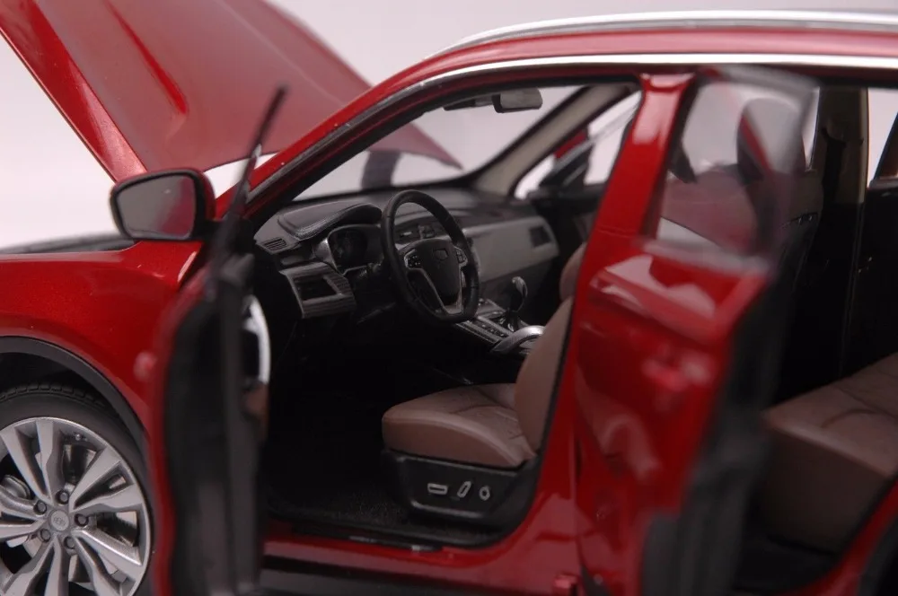 1:18 литая модель для Geely Boyue SUV Emgrand GT Proton X7 игрушечная машинка миниатюрная Коллекция подарков китайский бренд GX7