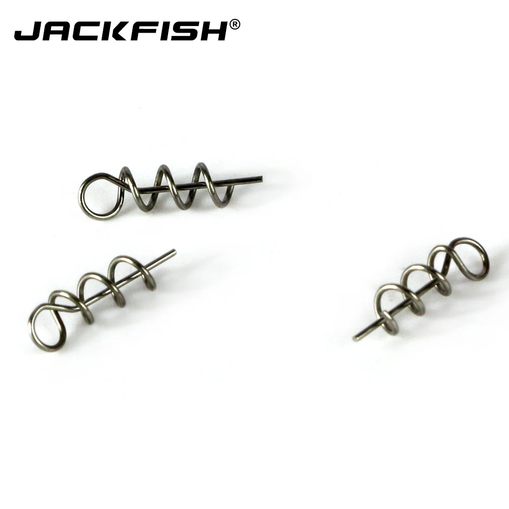 JACKFISH 50 шт./лот соединитель для мягкой приманки фиксированные булавки защелка