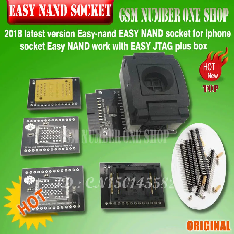 Оригинальная новая версия полный комплект Φ plus box Easy Jtag + EMMC socket NAND socket|Детали