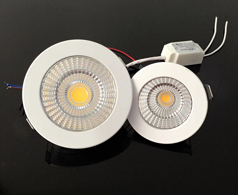 Светодиодный потолочный светильник CREE 3 Вт 5 COB светодиодный встраиваемый dimmable110