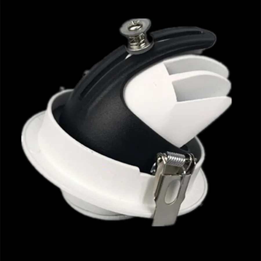 Вращающийся светодиодный даунлайт с регулируемой яркостью 15 Вт 20 заменяемые