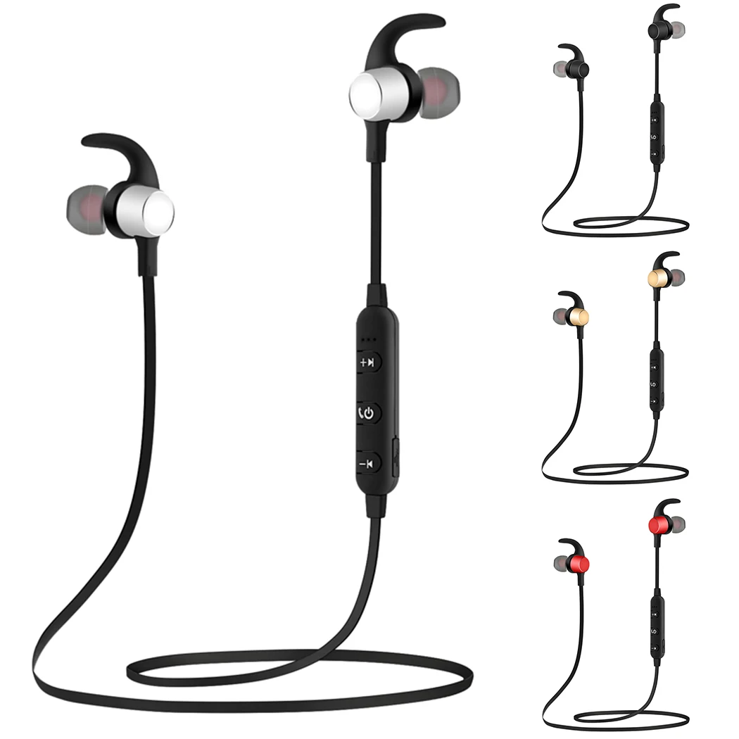 DPRUI Bluetooth магнитного наушники V5.0 голос Системы стерео двусторонних Шея крюк Wireles в