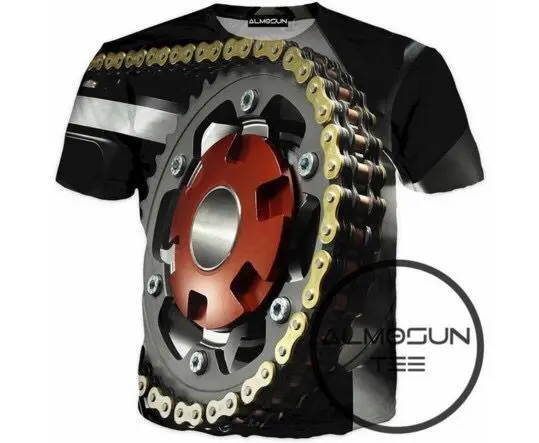 Женская футболка в стиле милитари черная Повседневная с принтом снаряжения