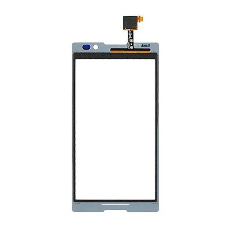 10 шт./лот белый сенсорный экран стекло дигитайзер для Sony Xperia C S39h C2304 C2305 S39c |