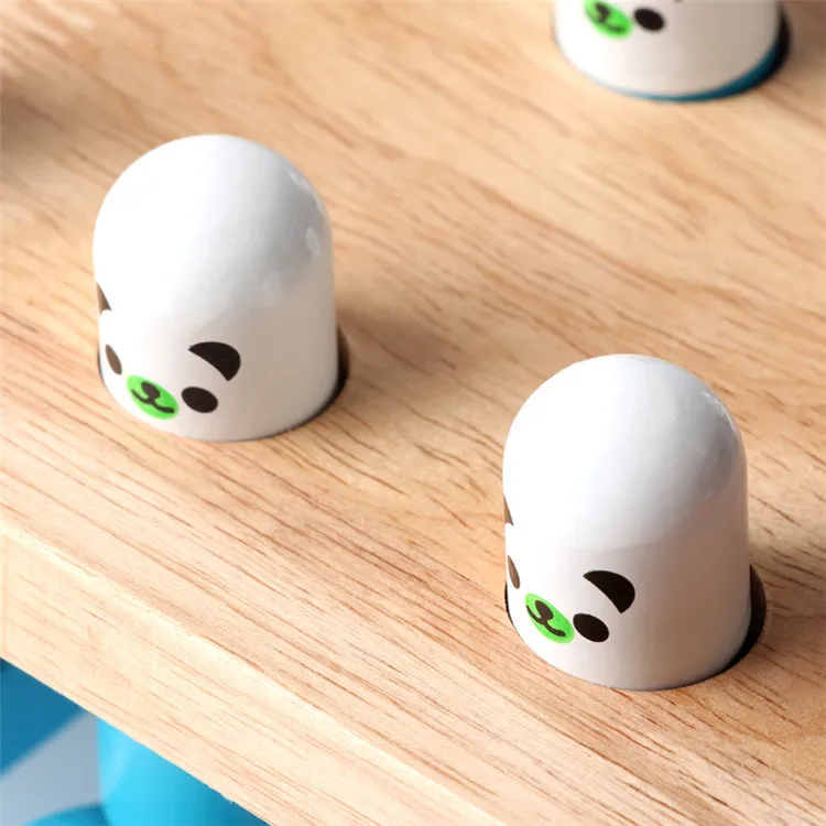 Новые деревянные милый маленький медведь Whac-A-игрушки с кротами хомяк атаки