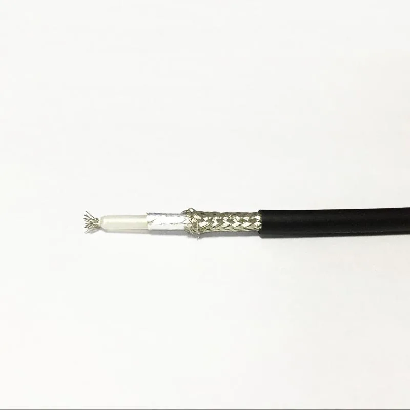 РЧ коаксиальный кабель MIL C 17 RG58 50ohm 1 метр|cable volvo|cable fancable snake |