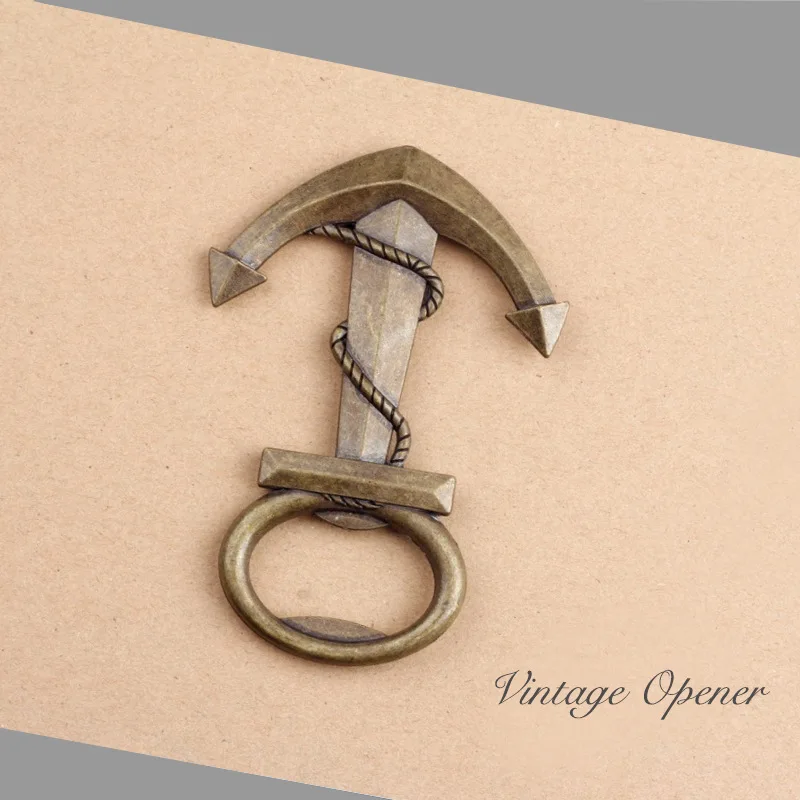 Свадебный подарок для гостей ретро открывалка бутылок с якорем свадебное