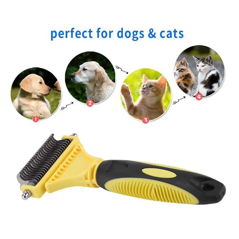 Собака расческа от блох лечение домашних животных голова вшей убивает очиститель для волос для кошек собак физический от блох, клещей захвата расческа товары для животных