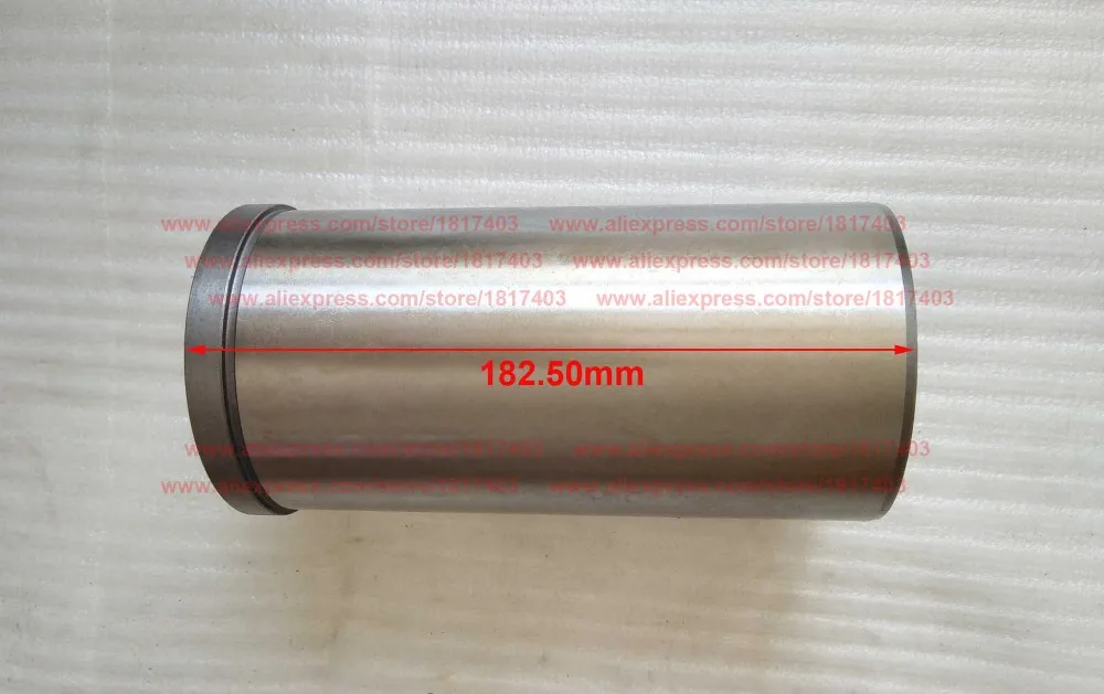 Втулка цилиндра (гильза цилиндра) детали двигателя J285T трактора Mahindra Fengshou FS180 FS184