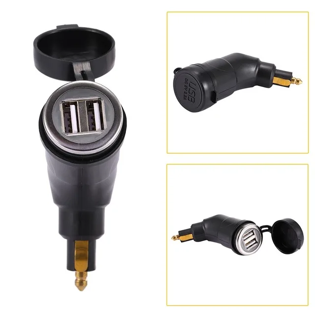 Адаптер питания для мотоцикла 3 А 2 USB порта|socket for car|socket usbsocket car charger |