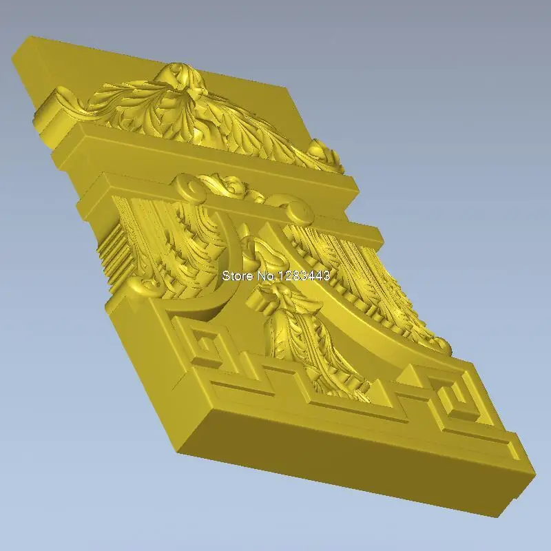Высококачественная новая 3D модель для украшения мебели с ЧПУ резная фигурка