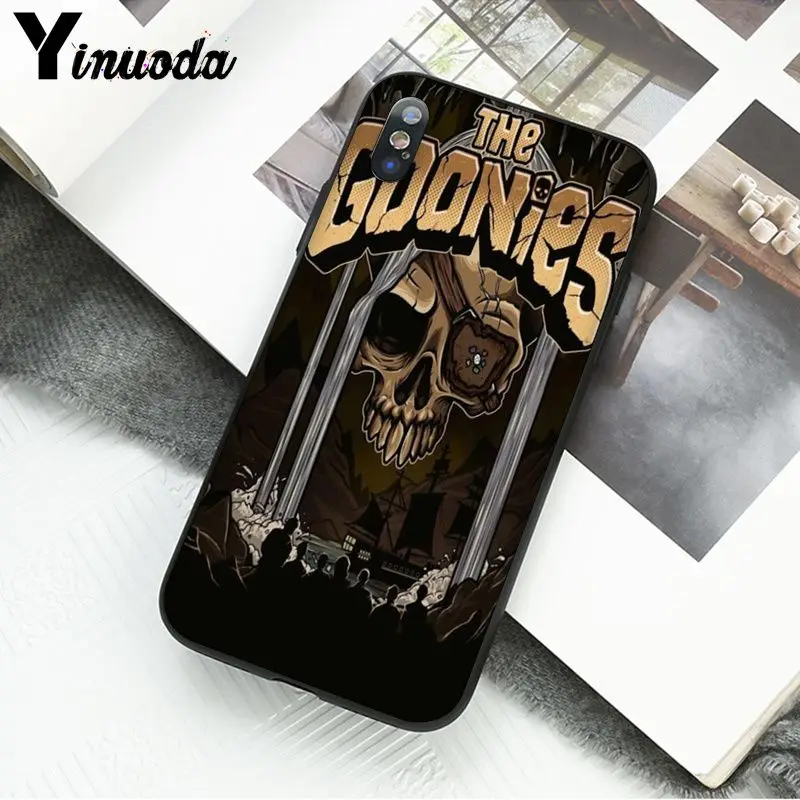 Yinuoda постеры ТПУ мягкий силиконовый черный чехол для телефона Apple iPhone 8 7 6 6S Plus X XS MAX