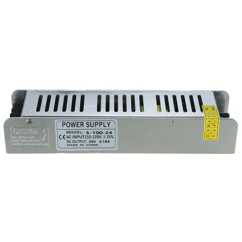 LED Driver Power Adapter Switching Transformer Switch For Strip Light Bulbs DC24V 100W Supply | Лампы и освещение