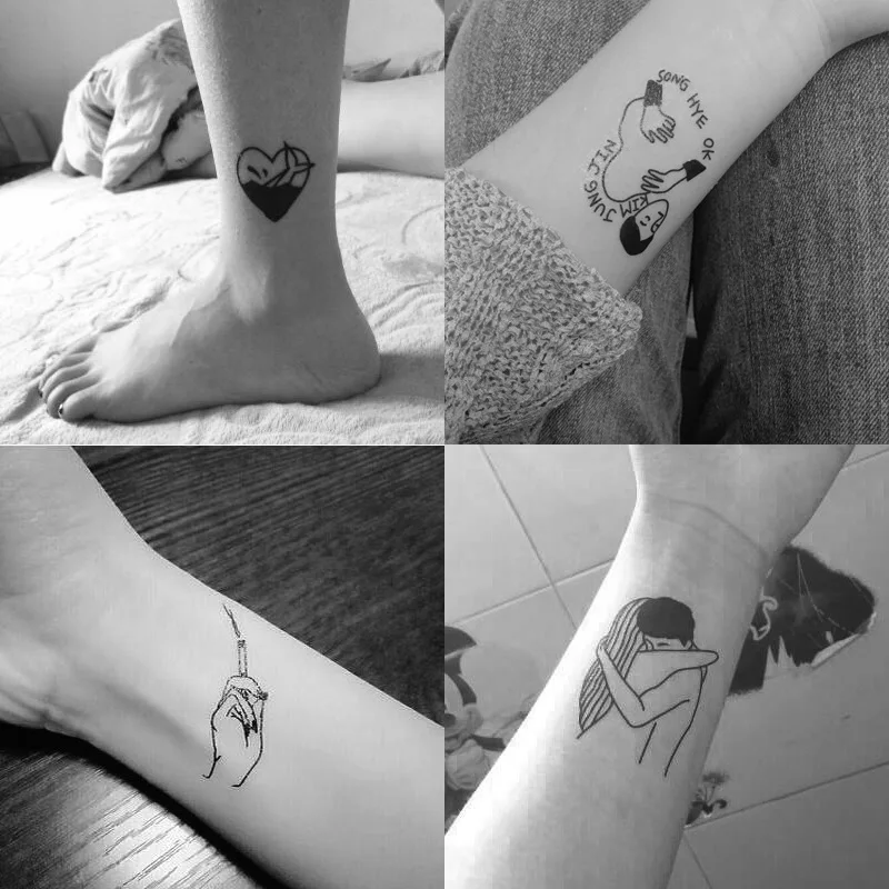 100 a набор из серии diablo водонепроницаемая тату Палка для мужчин и женщин парная