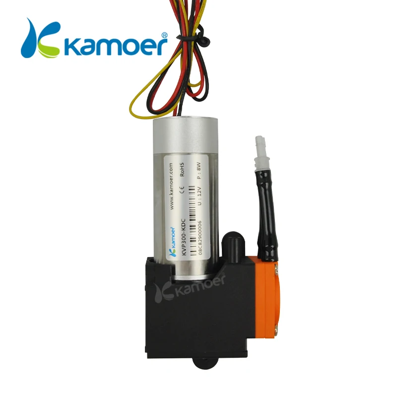 Kamoer KVP300 микро мембранный вакуумный насос с щеткой постоянного тока/бесщеточный мотор мини воздушный насос 12 В/24 В с высоким нагативным давлением