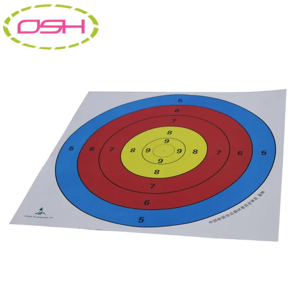 10 шт. 15 35 дюймов ArcheryTarget бумага 39*39 см лук стрелка принадлежности для охоты на