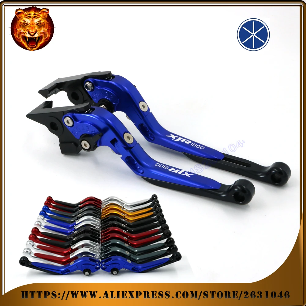 Мотоцикл Регулируемый складной выдвижной тормозной рычаг сцепления для YAMAHA XJR 1300