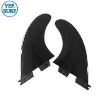2pcs surfing surf double tabs 2 performer twin fin set plastic fins