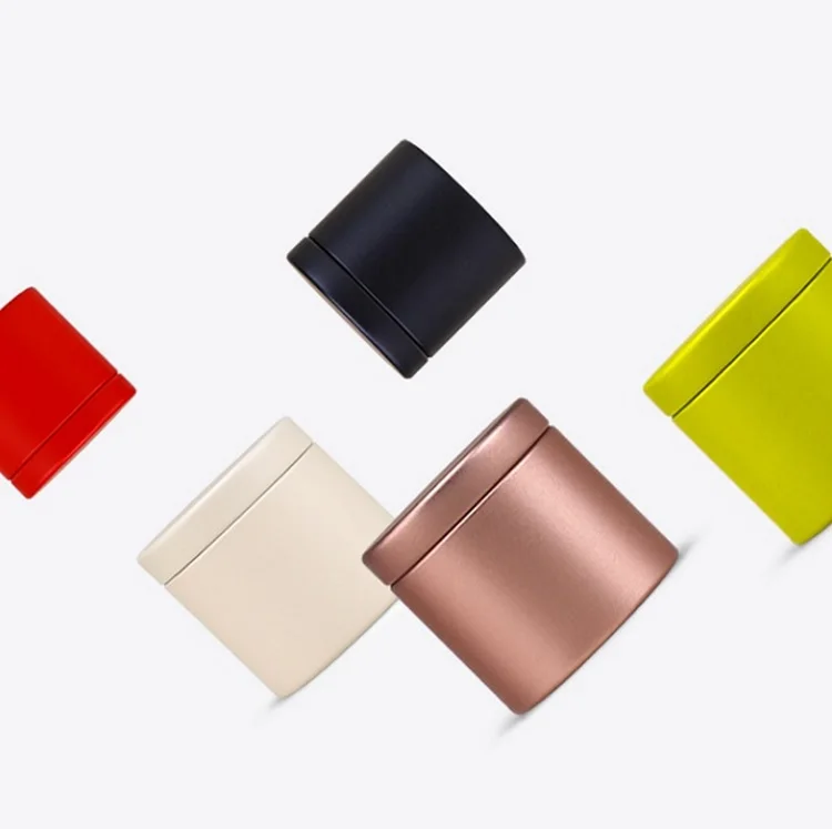 100 шт. маленькие металлические жестяные коробки для хранения чехлов и конфет 47 х45