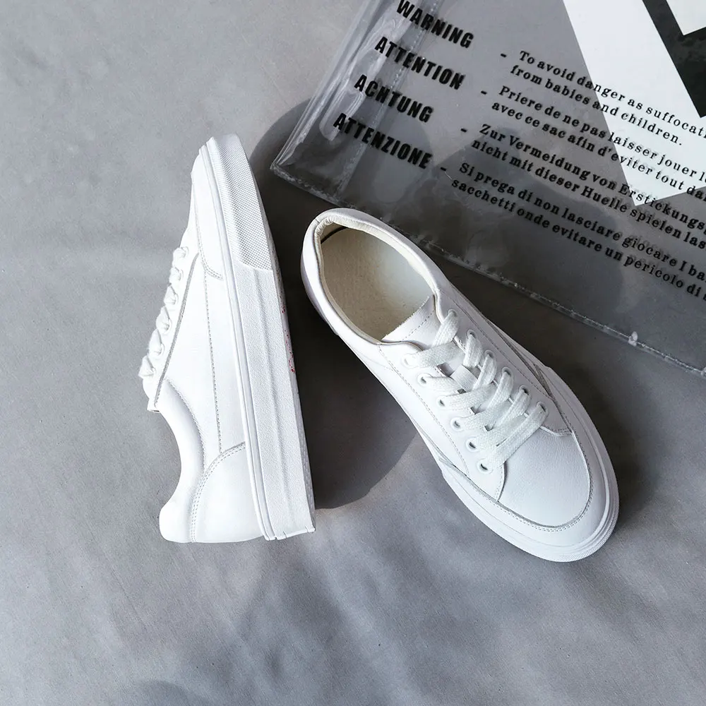 Волчник обыкновенный Для женщин кроссовки светильник Вес женская повседневная обувь на шнуровке; обувь без застежки; удобные белые кроссовки Дышащая обувь на плоской подошве