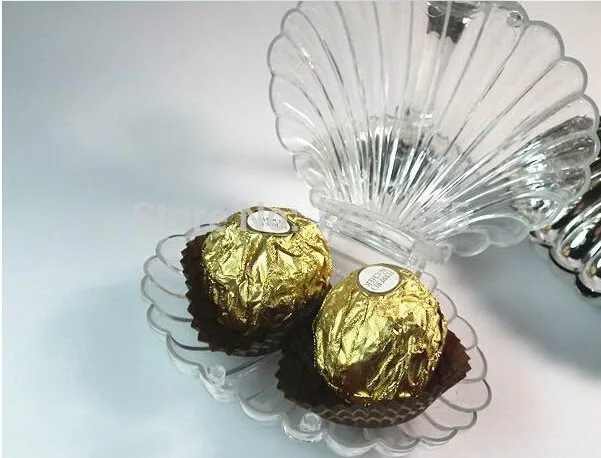 24 шт. коробки для конфет в виде раковины favorsholers Baby Shower Детские дни Подарки Сувениры события вечерние идеи для подарков