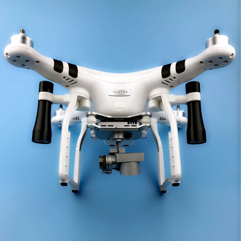 Conjunto de Luz do Vôo da Noite Lâmpada para Dji Luz de Preenchimento Holofote Fantasma Avançado – Profissional Padrão Drone 1 3