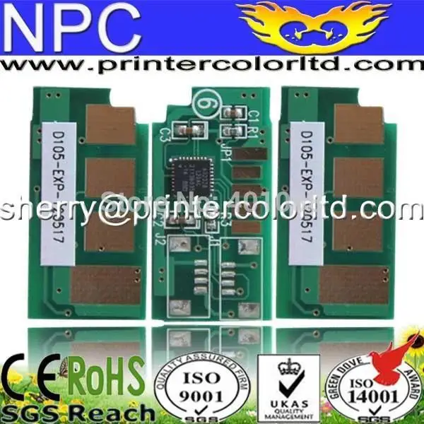MLT105) тонер-картриджа чип для Samsung SF650P/1910/1915/2525/2580/4600/4606/4623 MLT-D105 mlt-105 mlt d105 105 bk чип пополнения