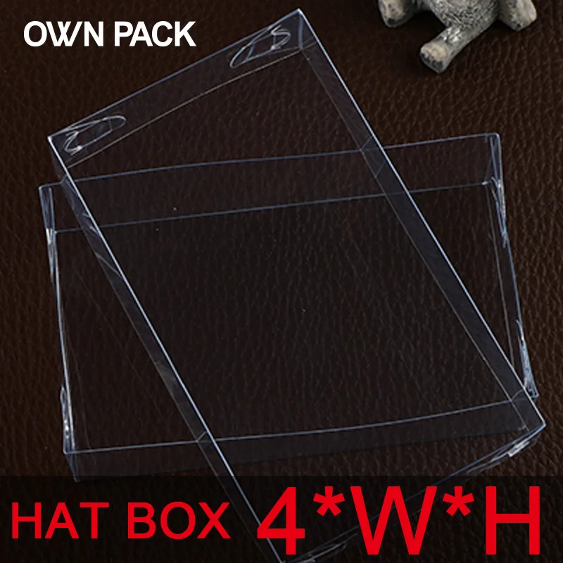

Direct Selling clear box 10pcs/lot 4*W*H hat box / display case / gifts & crafts/gifts box wedding gifts for guests/ clear box