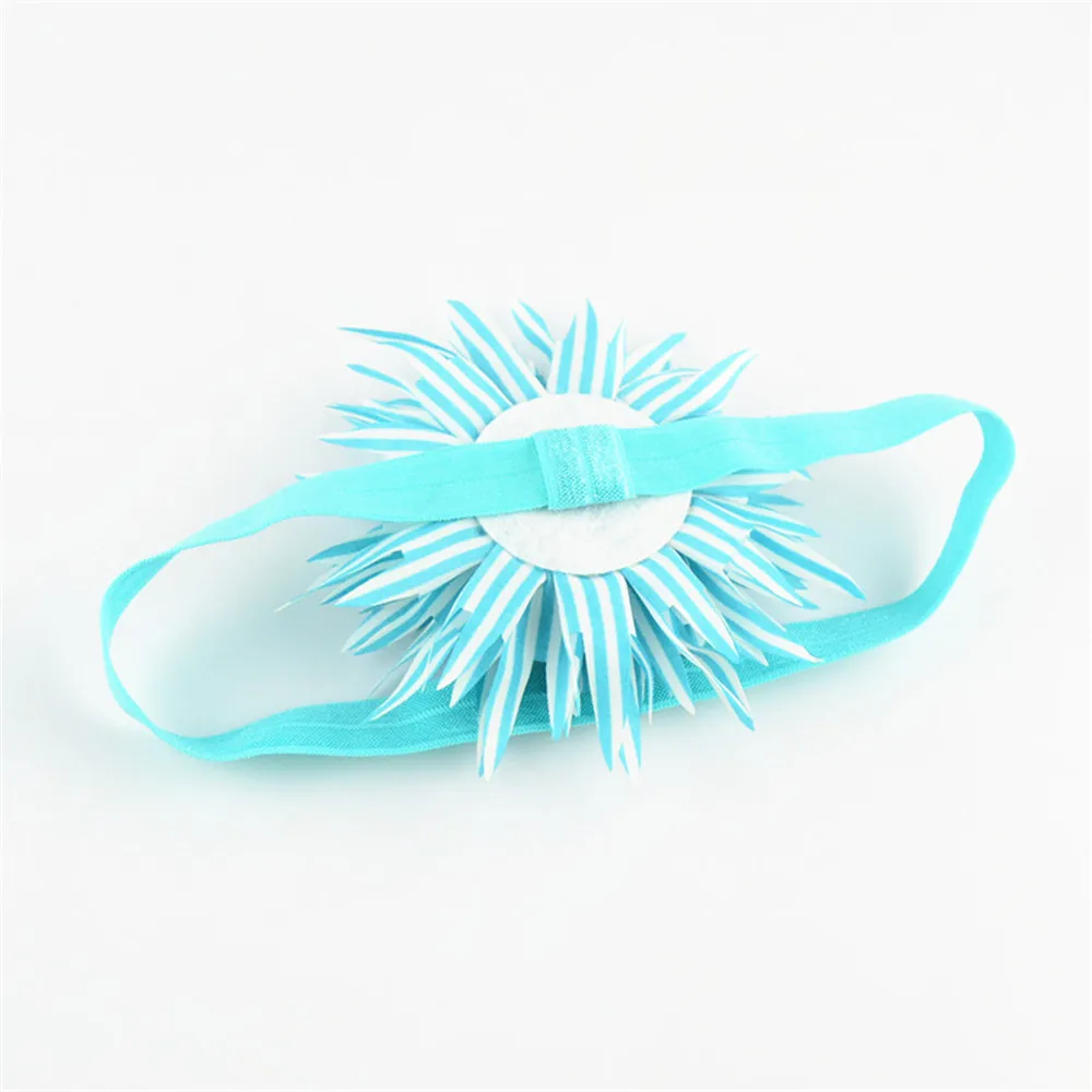 10 шт./лот 15 цветов u-образный выбор 3 &quot шифоновая пышная повязка с цветами для