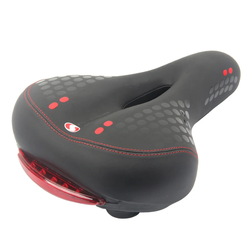 Велосипедное седло мягкая удобная Толстая Подушка большой ширины