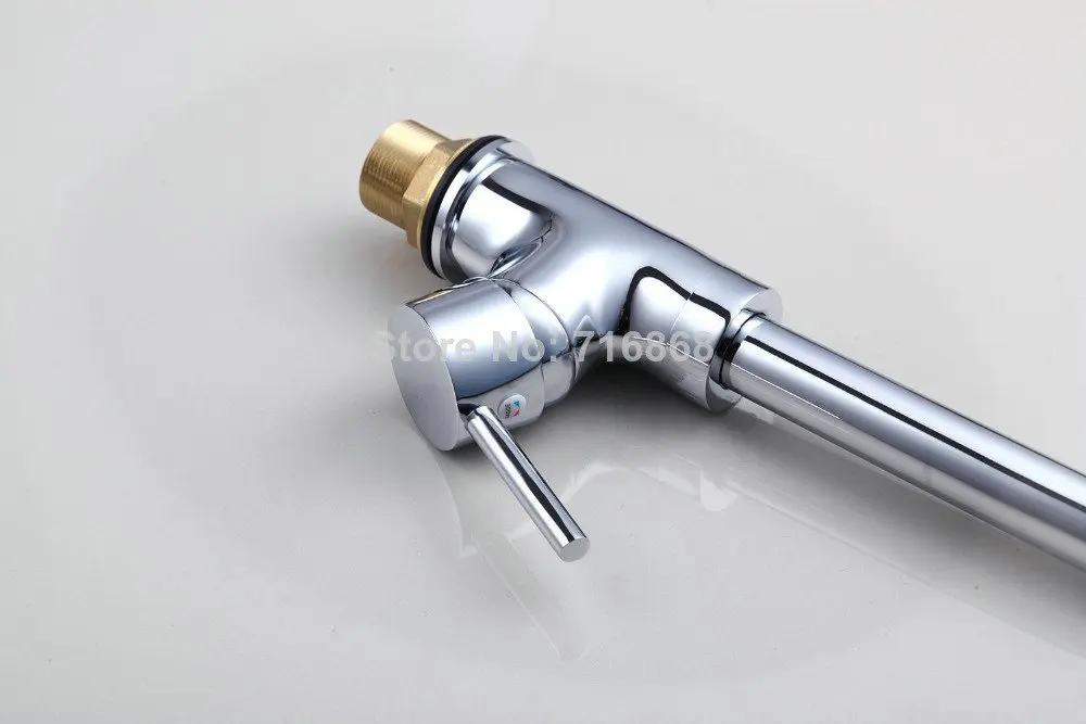 e-pak Deck mounted chrome polished finish swivel kitchen & bathroom Faucet basin mixer tap XB-124 | Дом и сад