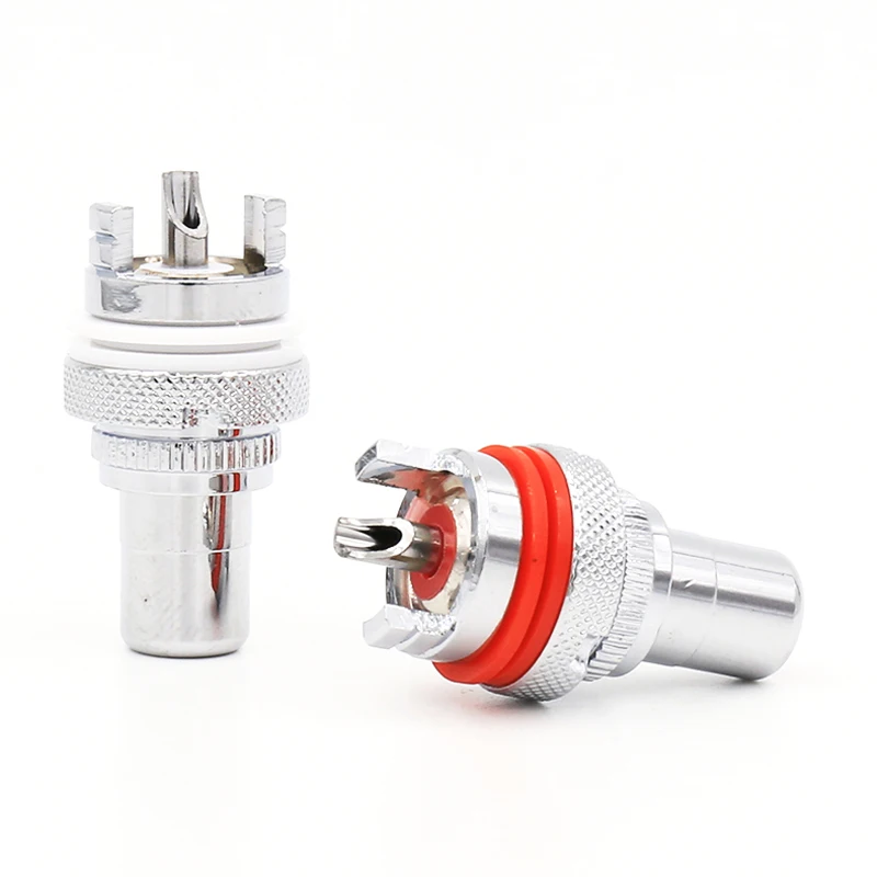 8 шт. разъем RCA с посеребренным покрытием в стиле CMC|connector socket|connector rcaconnector female |