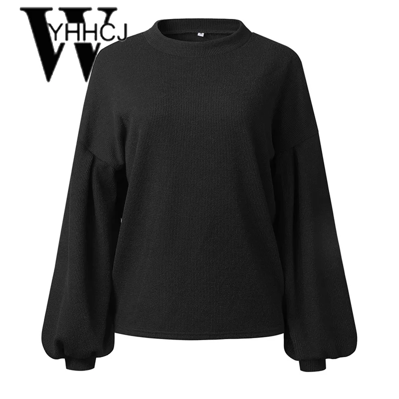 WYHHCJ 2018 new autumn winter women sweaters and pullovers long sleeve casual crop sweater thicken solid knitted jumpers sweter | Женская