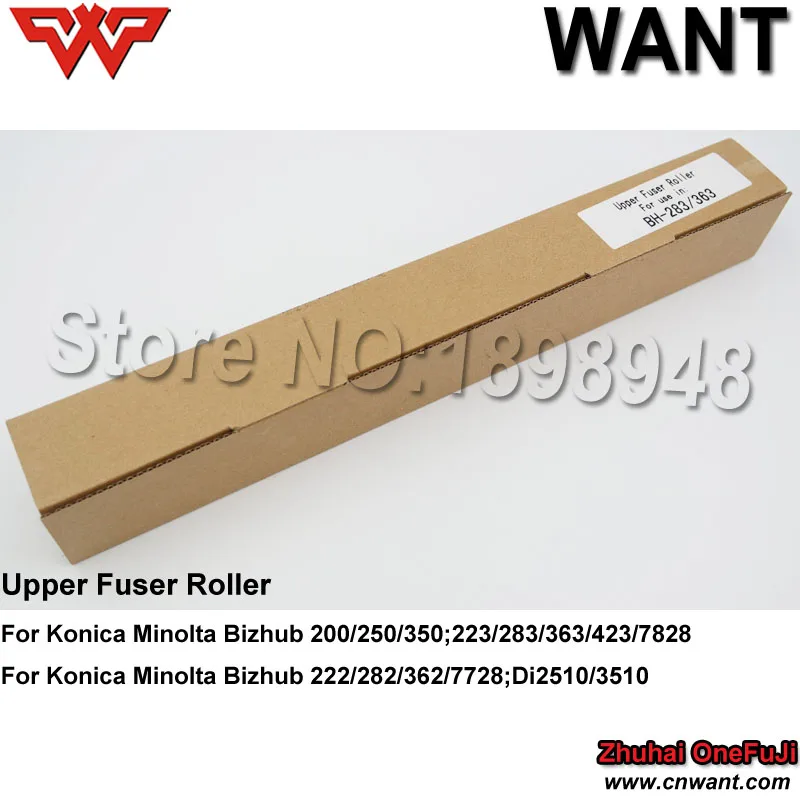 Верхний ролик фьюзера Di2510 di3510 4030-5701-03 для Konica Minolta Di2510/3510 запасные части