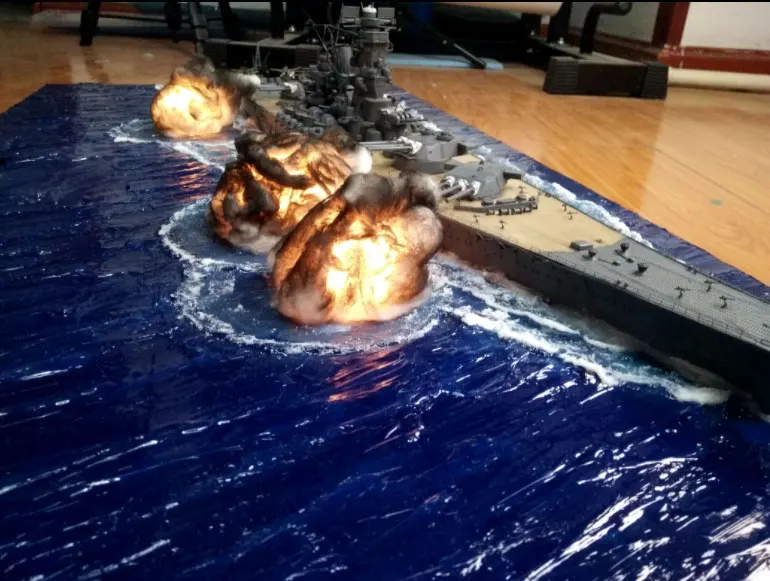 1:350 Diorama модель корабля большой и открытый корабль Изысканная Миниатюрная