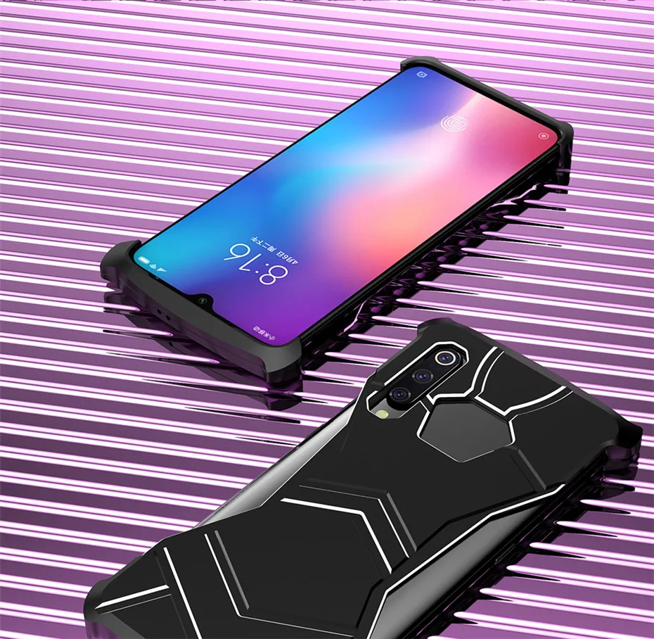 R-JUST чехол с магнитной пантерой для Xiaomi mi 9 mi 9 Роскошный Алюминиевый металлический магнитный бампер рамка задняя крышка для Xiaomi mi 9 чехол