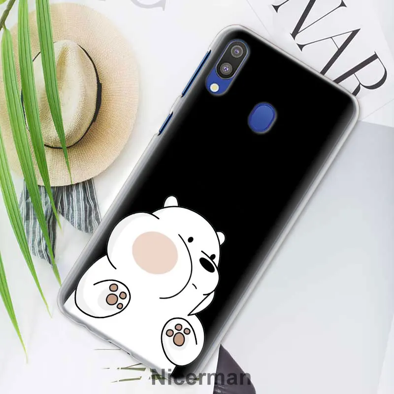 Милый Мы Голые Медведи чехол s крышка для samsung Galaxy A30 A50 A70 A80 M10 M30 A7 A6 A8+ A9 ПК Жесткий Чехол Для Телефона