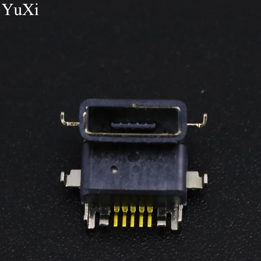 YuXi 10 шт. Micro USB 5pin B Тип гнездовой разъем для мобильного телефона 5 pin зарядки |