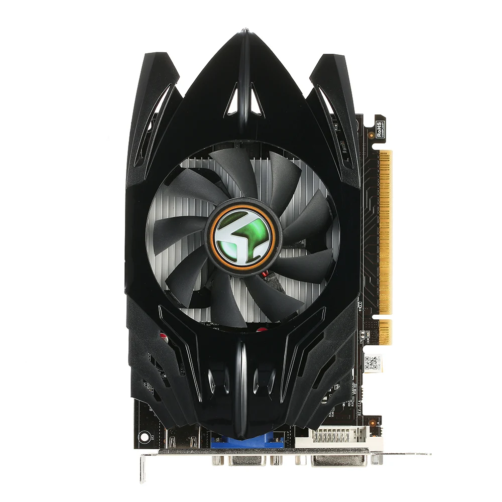 Игровая видеокарта MAXSUN GeForce GT730 Power Hammer 2G для компьютера 902 МГц/1600 МГц 64 бит GDDR3 PCI E