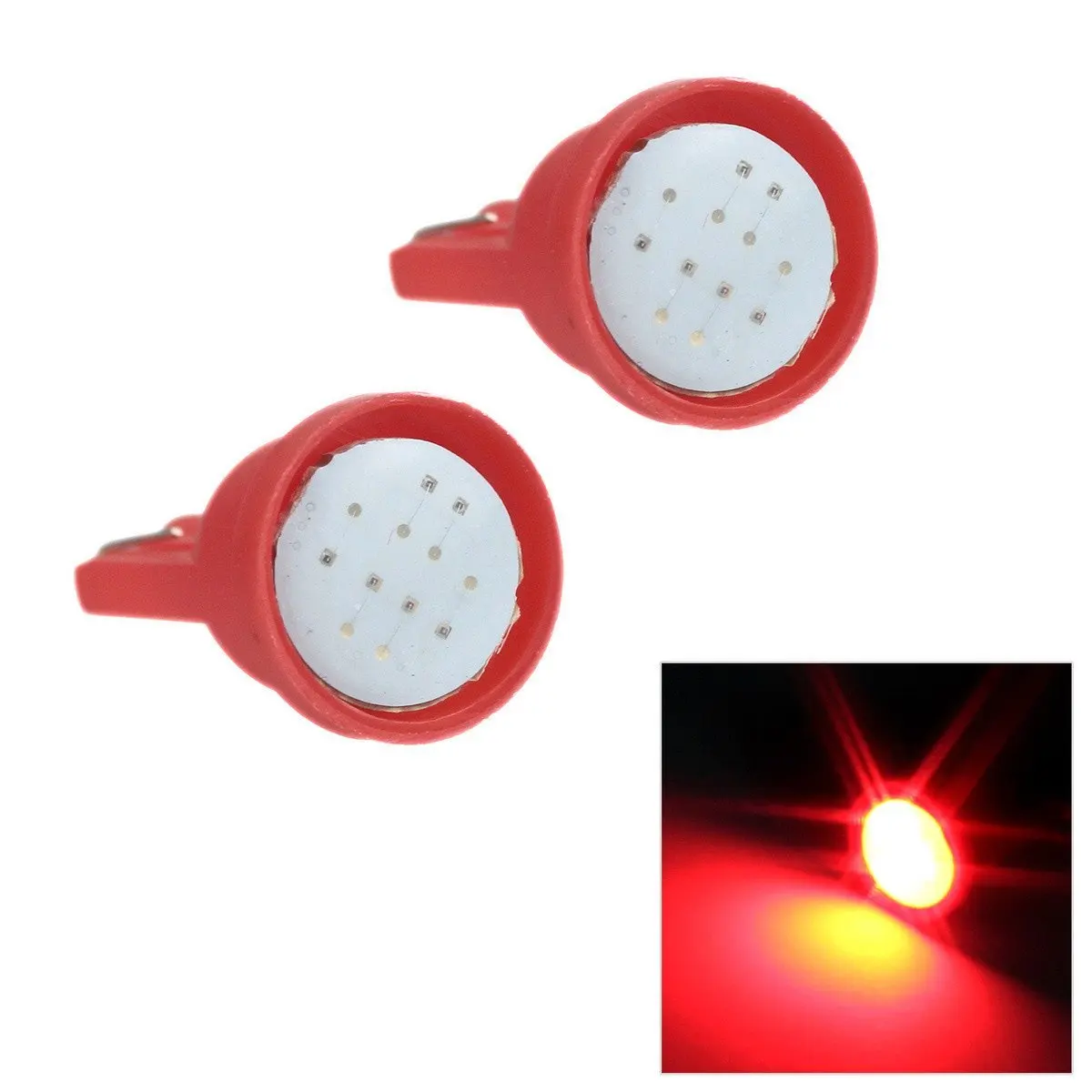 Две светодиодные COB автомобильные лампы. Белый свет. Цоколь T10 W5W.|t10 5050 smd|cob smd ledlamp